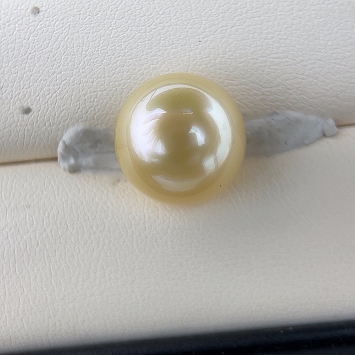 海水珍珠颈饰未镶嵌14-15mm 金珠 H5 干枯玫瑰金