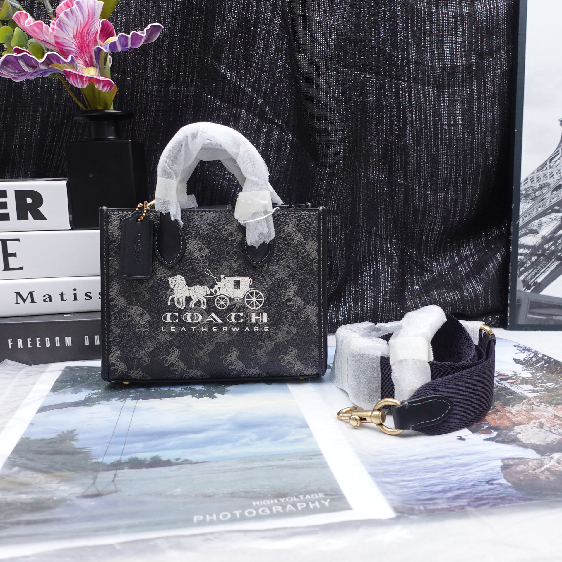 95新 COACH/蔻驰 单肩包/T10281531