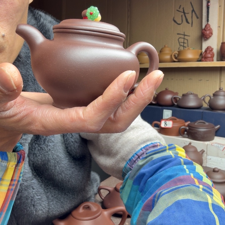 茶壶紫砂元*宜兴紫砂原矿紫泥