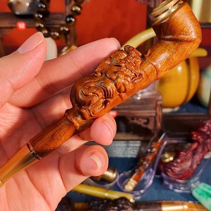 手工制作牛角粗中细