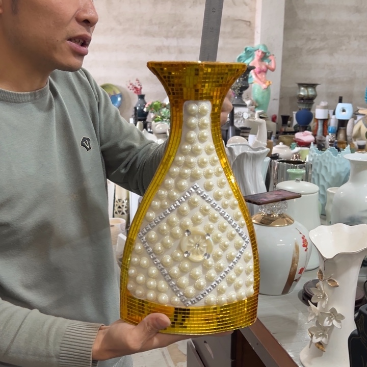 瓶高度35厘米口径9厘米微瑕捡漏