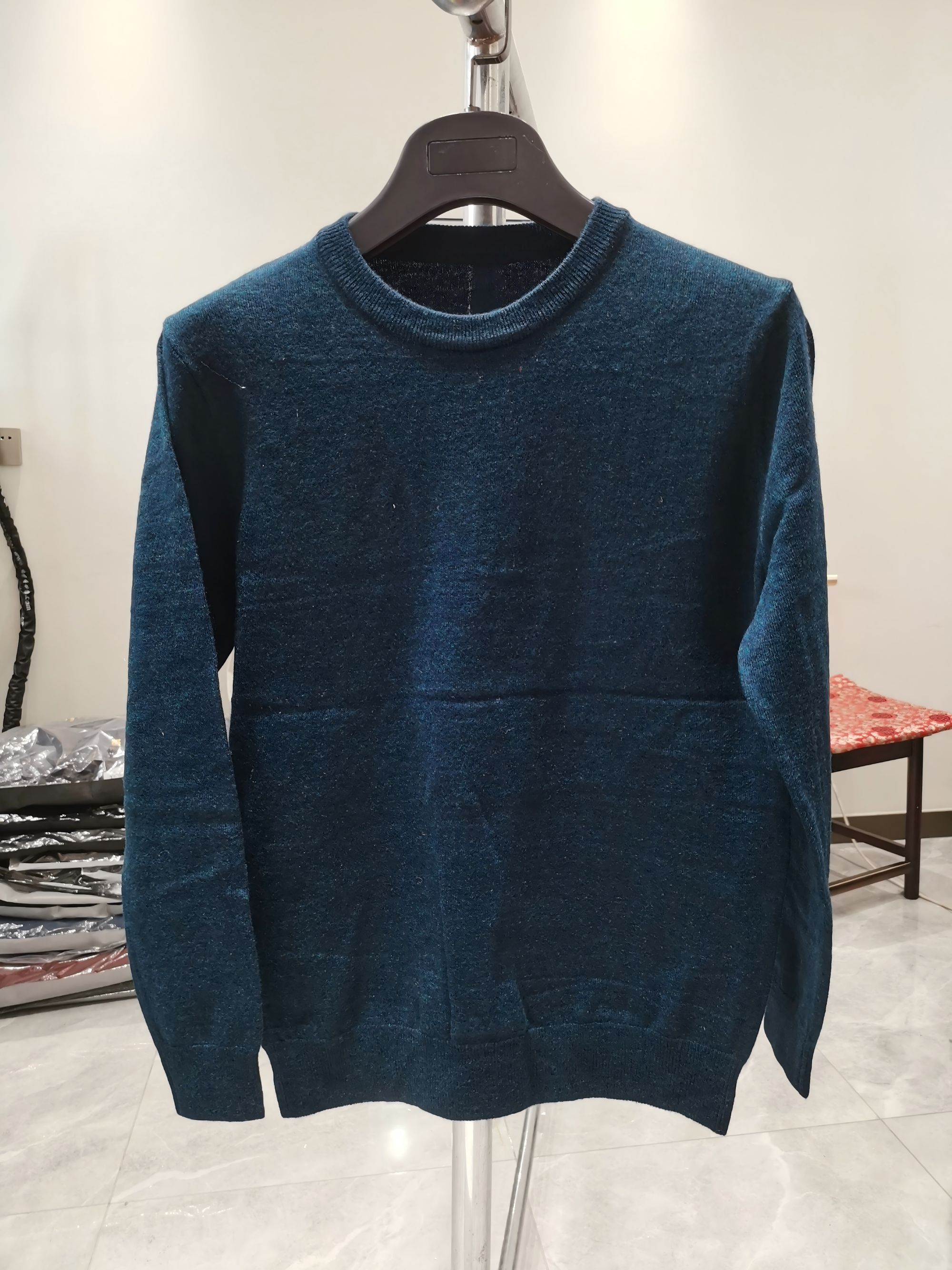 【阿蒙新款】圆领 半高领羊毛衫