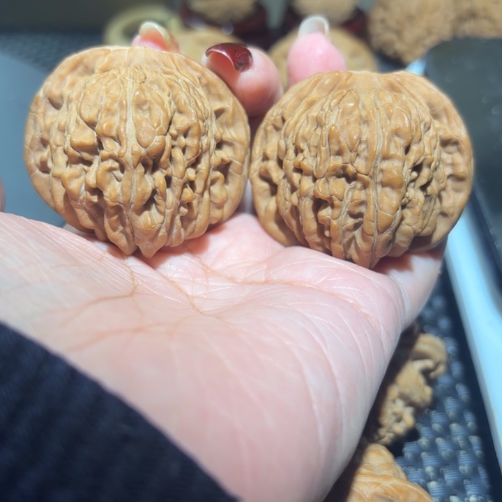 把件文玩核桃44四座楼