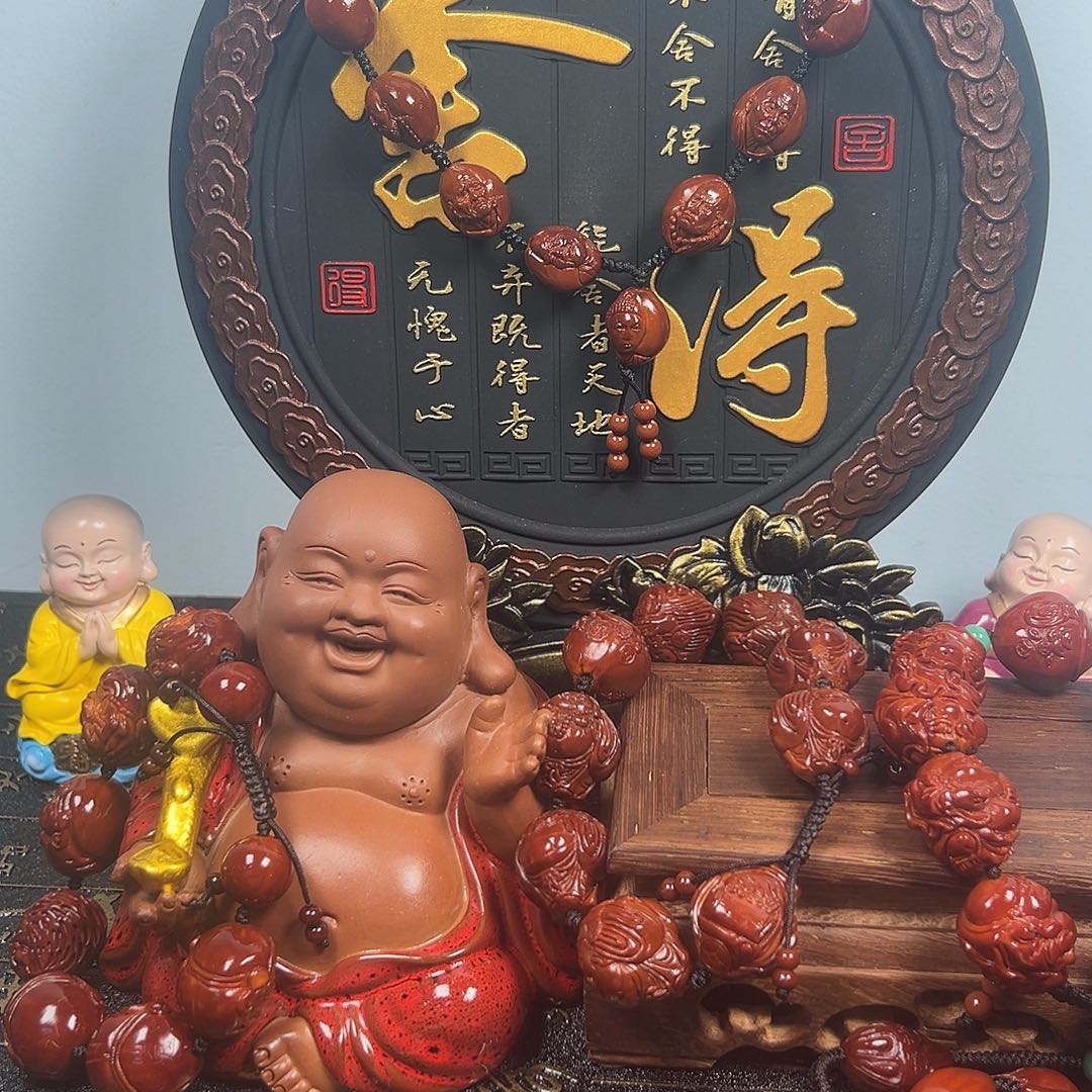 橄榄核手串/手链L*三花素核86686橄榄核