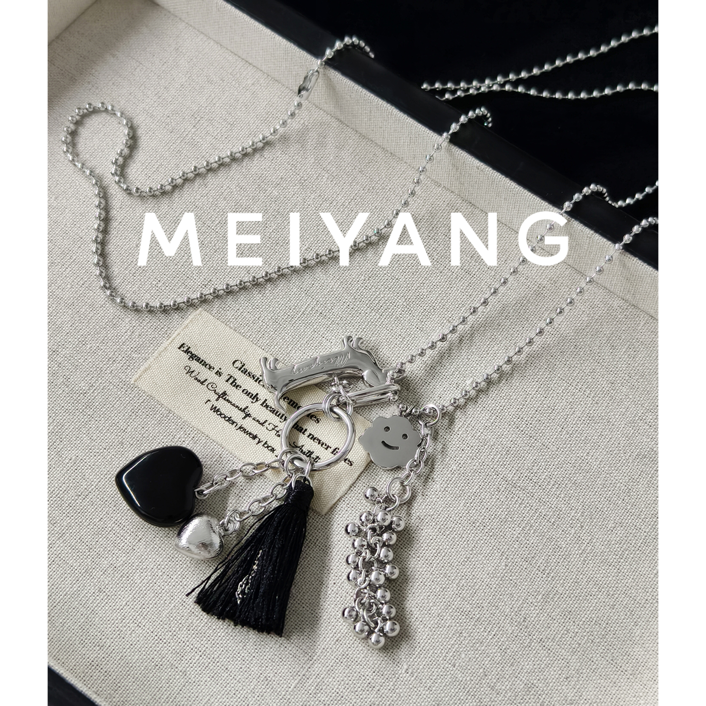 铜合金项链 铜合金项链 美洋MEIYANG 腊肠狗项链