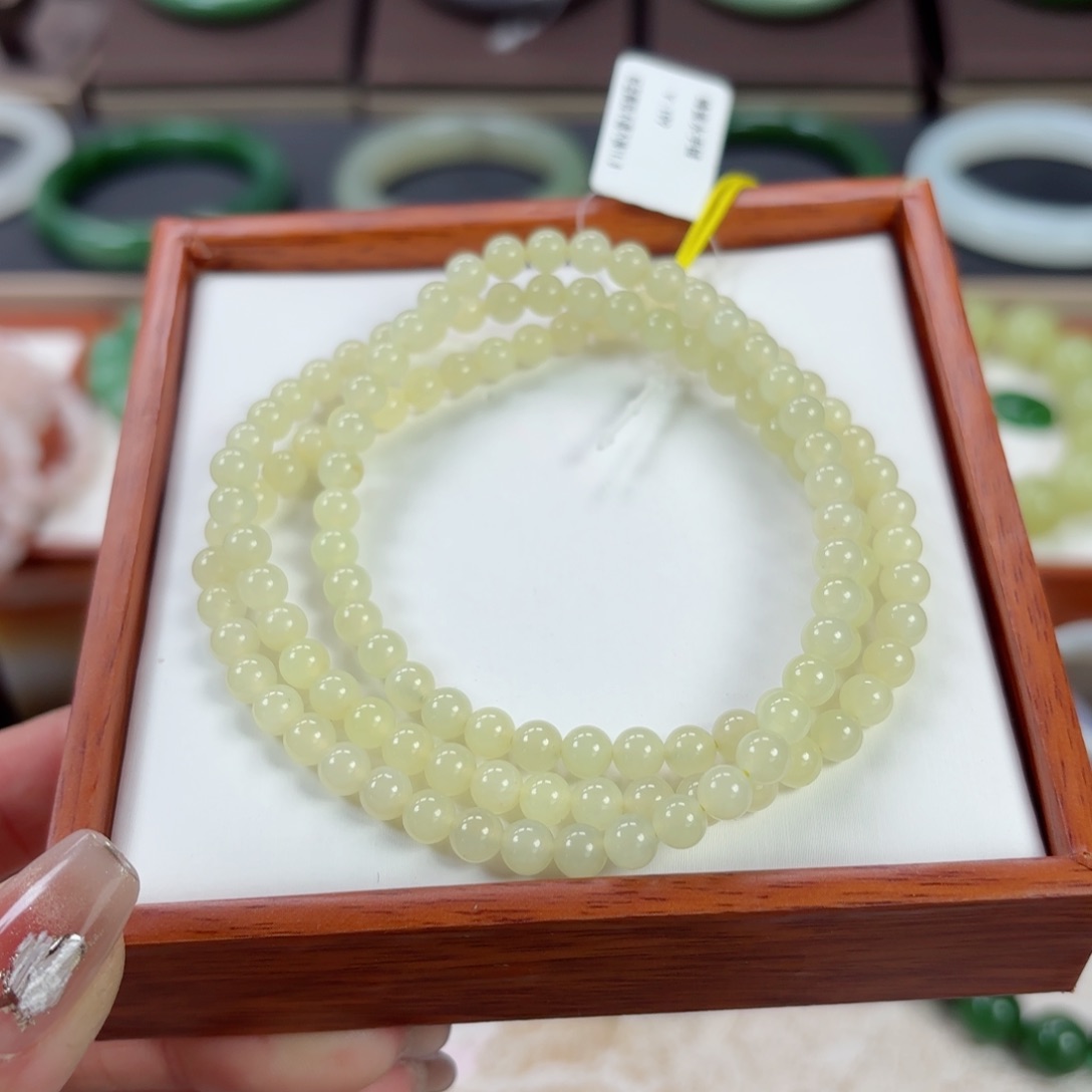 和田玉手链未镶嵌