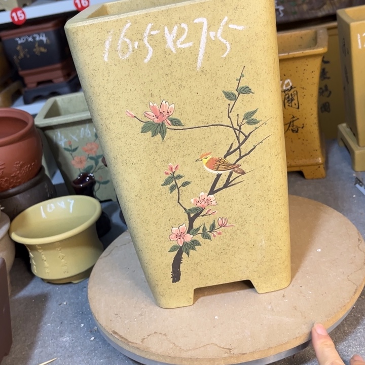 花盆紫砂紫砂花盆