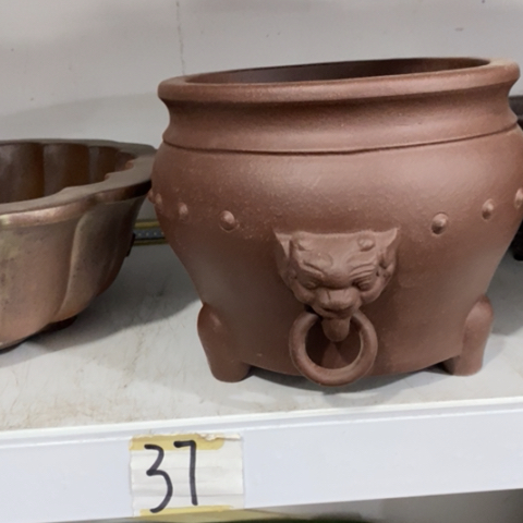 紫砂宜兴紫砂花盆