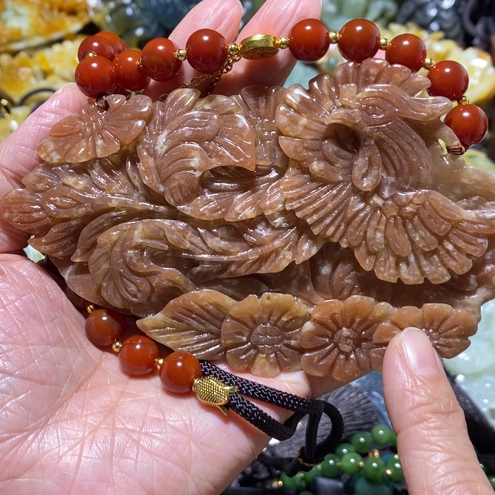 岫玉岫玉吊坠未镶嵌