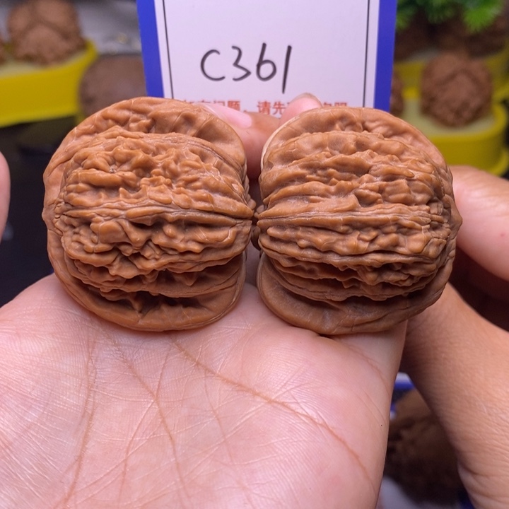 桃核把件42全品四座楼c361