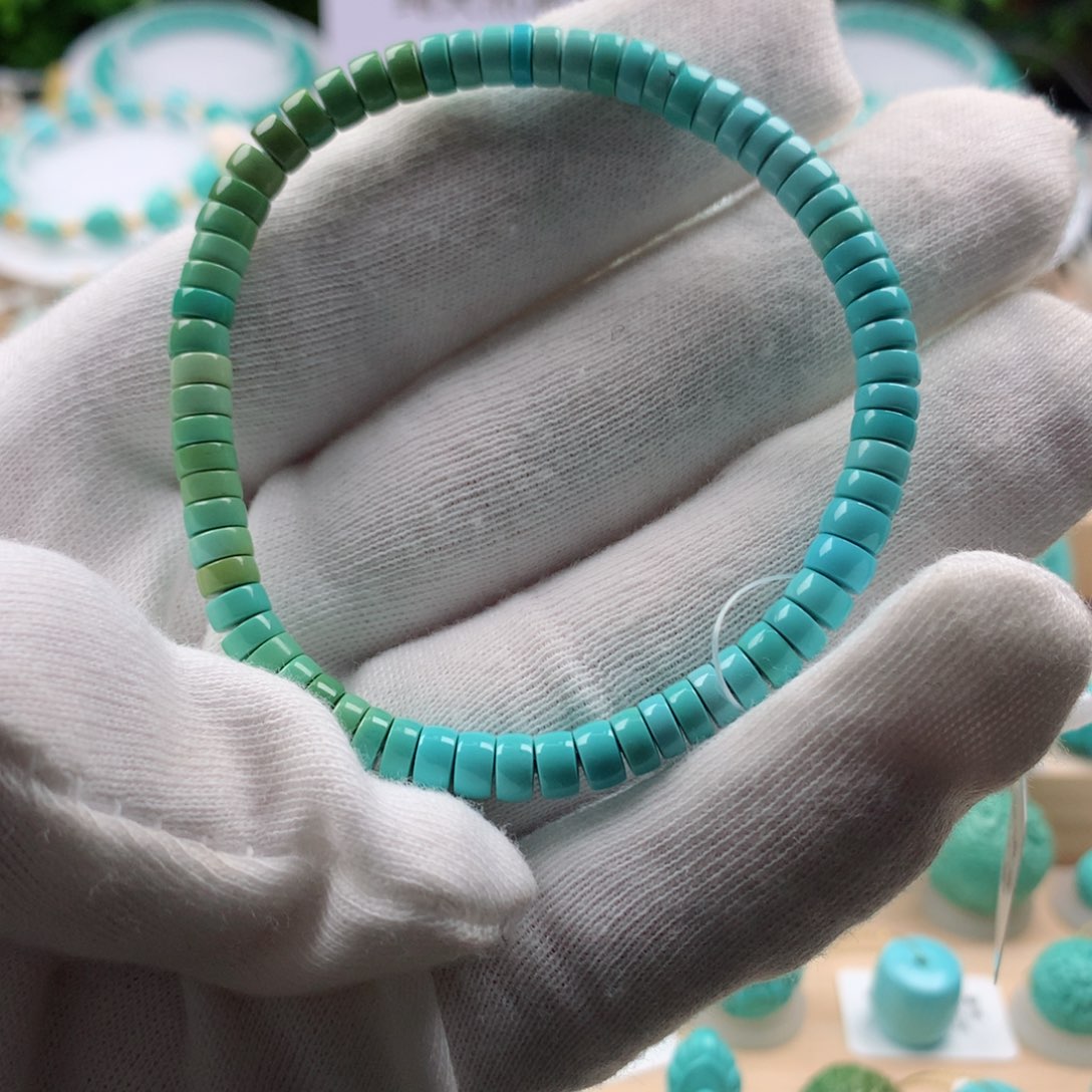 绿松石单圈未镶嵌