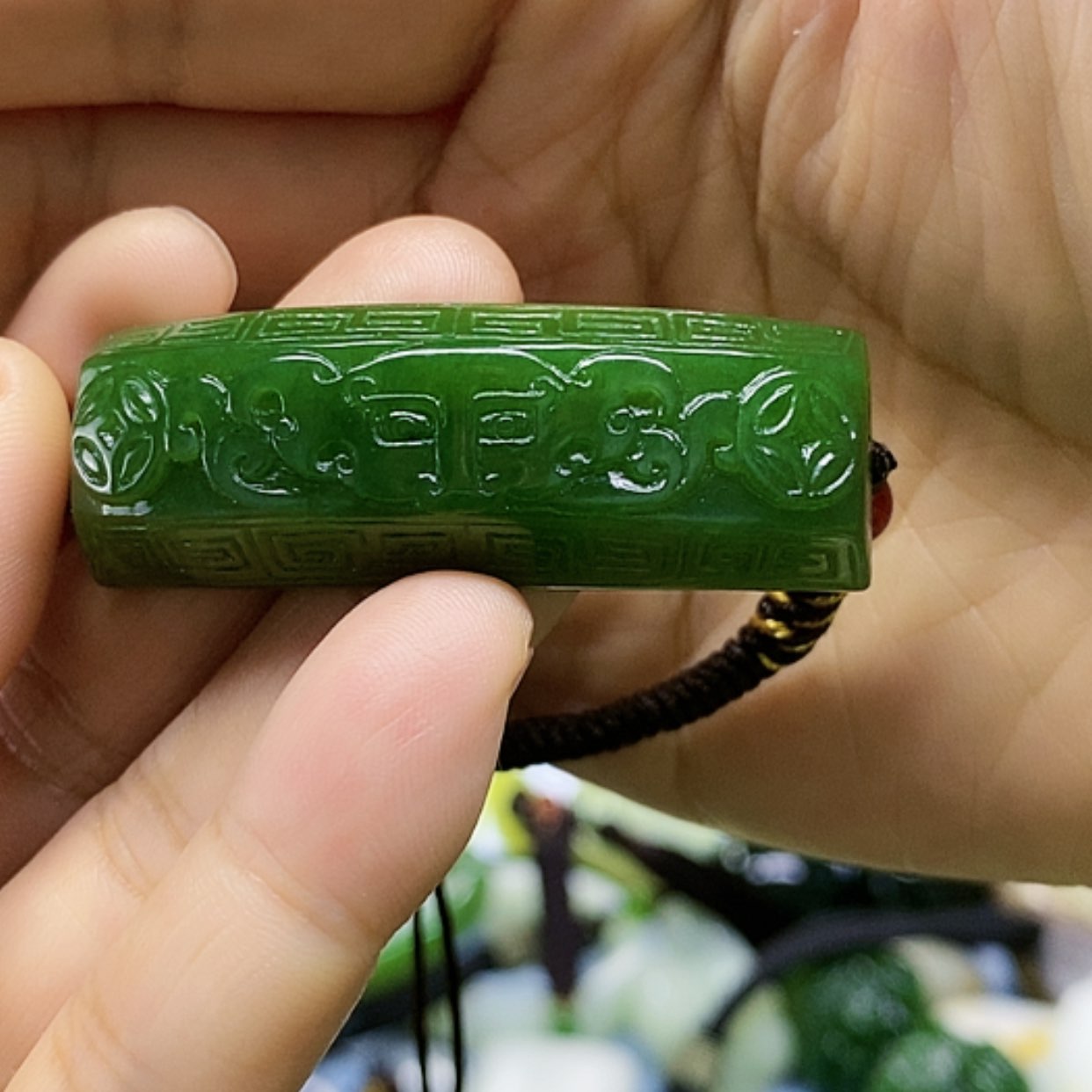 【闪购商品】和田玉（碧玉）挂件未镶嵌无*谓