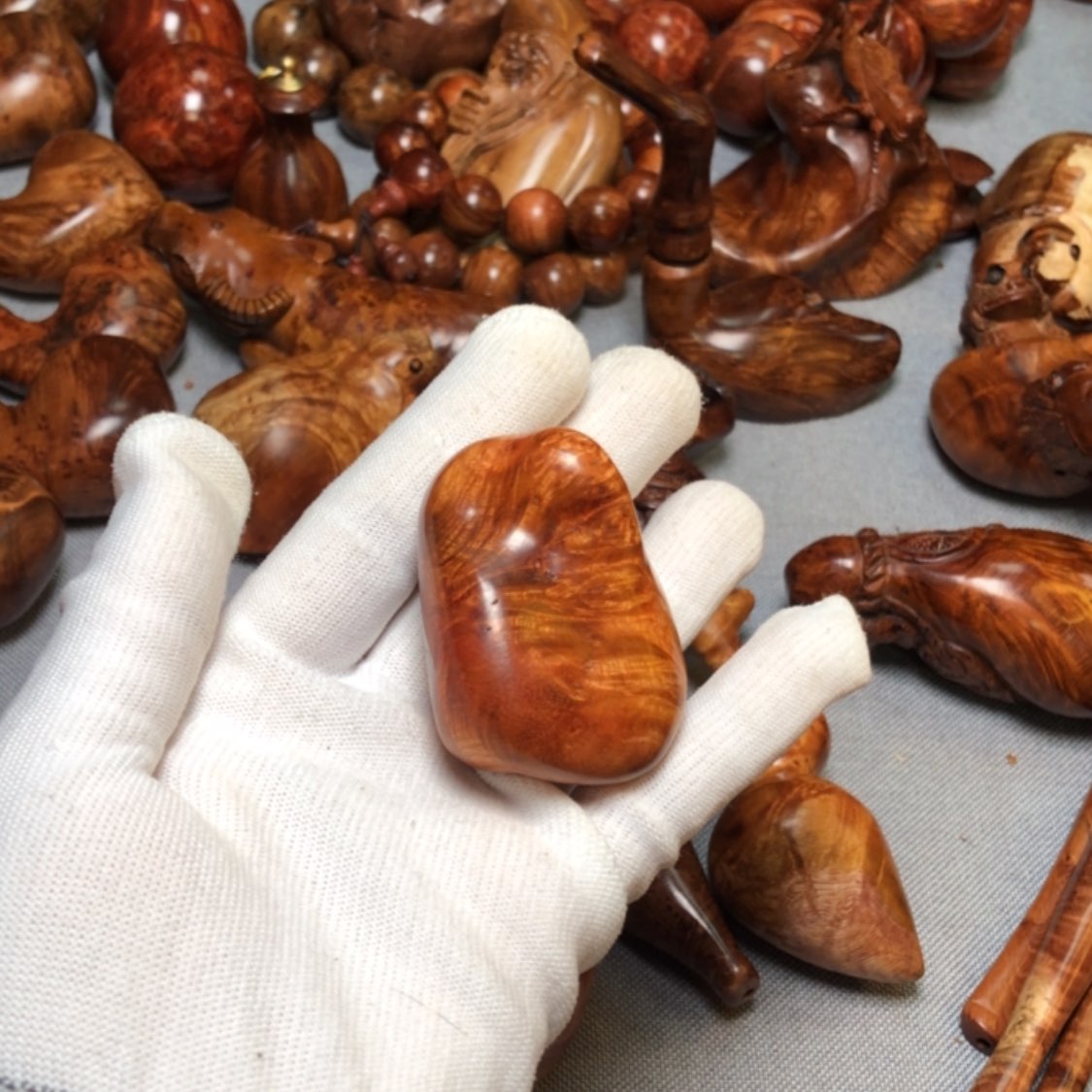 【闪购商品】木（**）麻梨疙瘩火琉璃