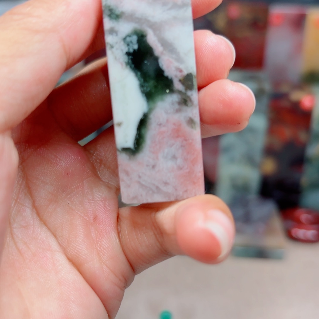 纯天然玉石素章摆件