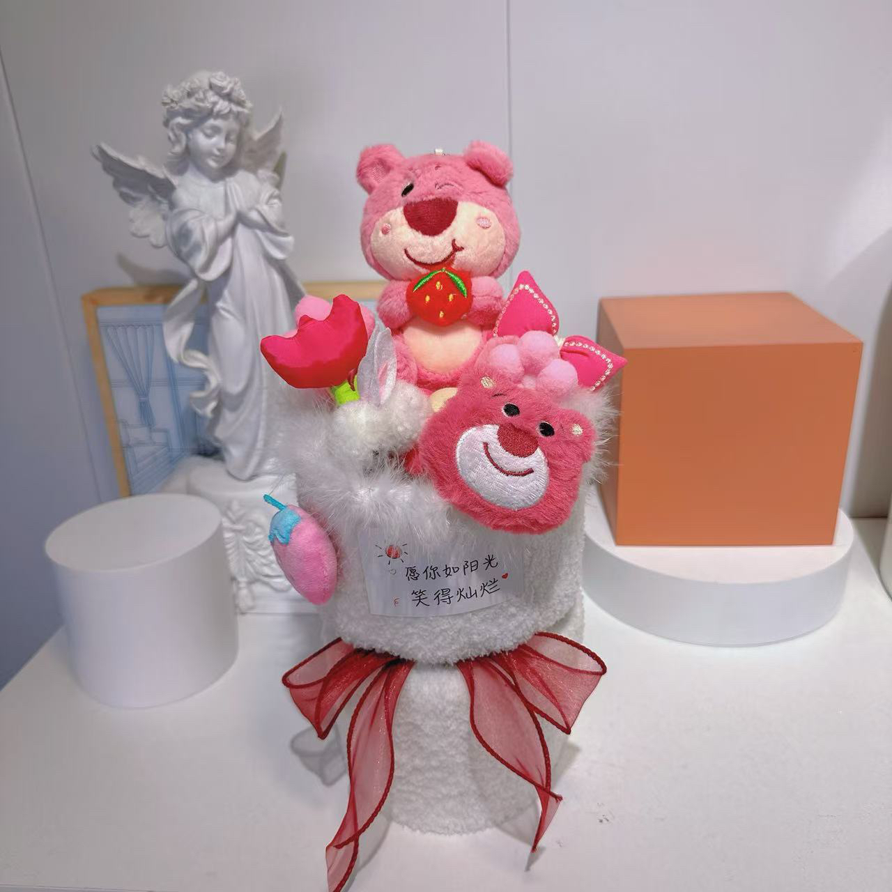 毛线花束成品花束   创意手工钩织成品发货