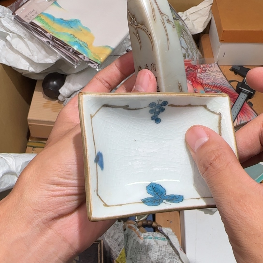紫砂陶瓷孤品单件车里拍