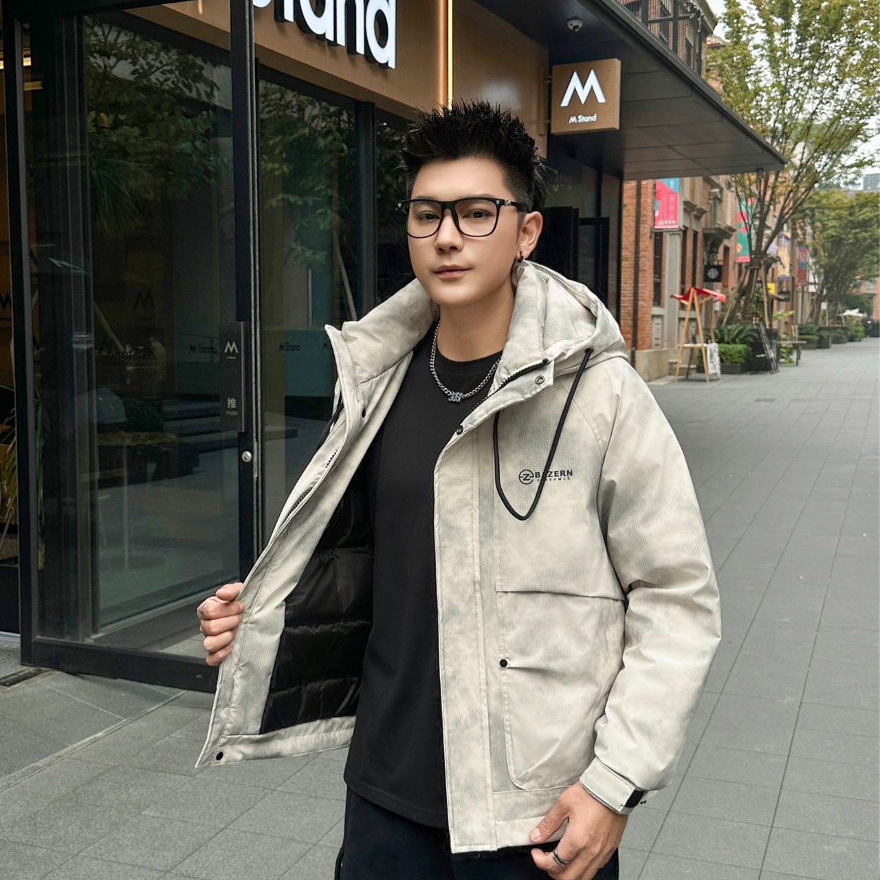 【武汉专场】68158当季新款工装男士潮流时尚大口袋休闲版爆款外套