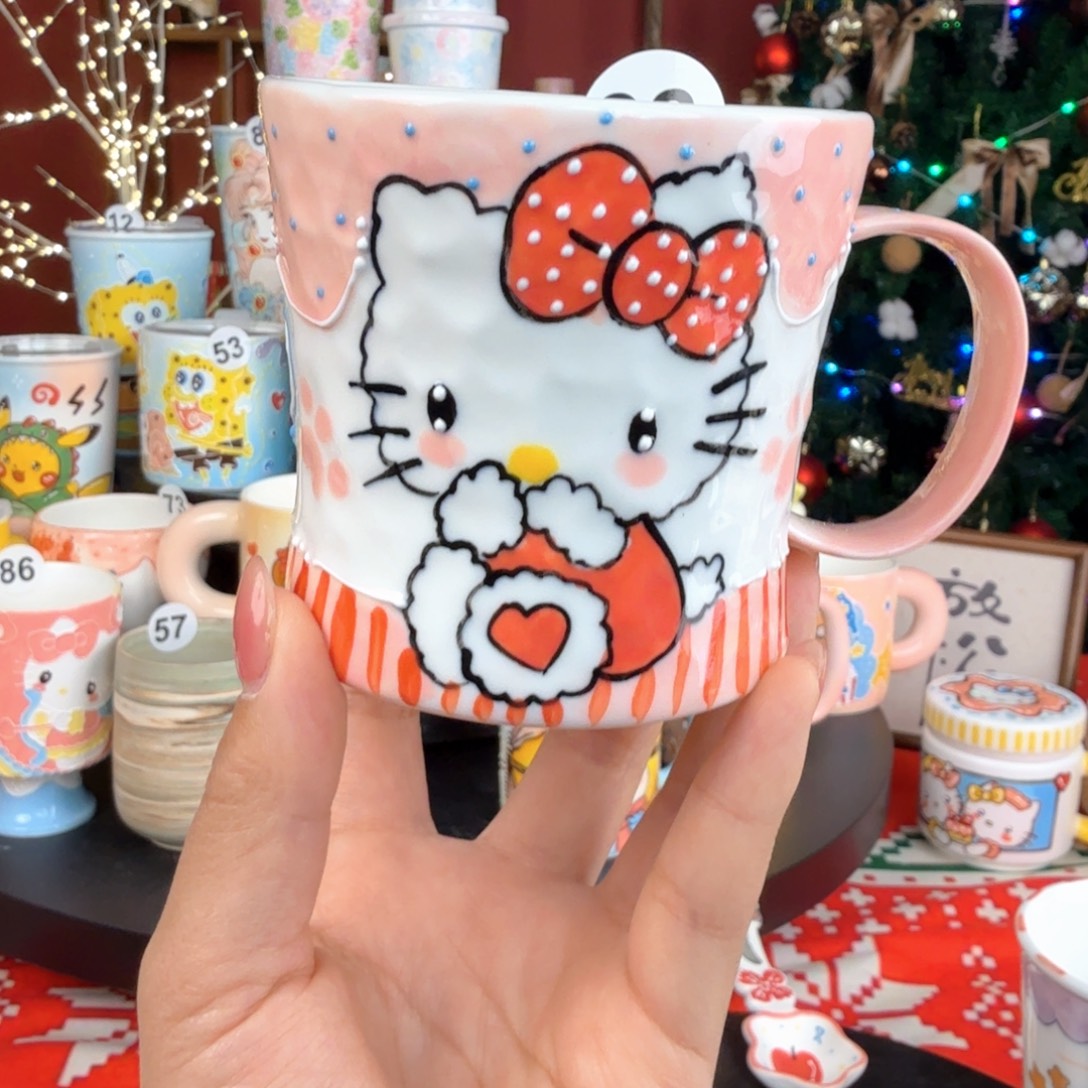 陶景德镇手绘高温釉下彩