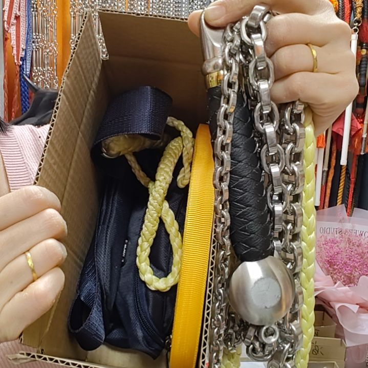 平面无纹健身鞭1.8斤图片发货