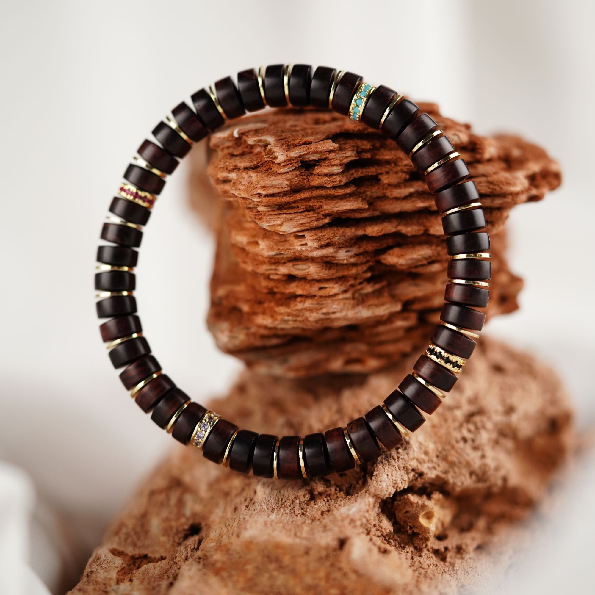 【森度SinDo】海南黄花梨紫油梨3.5*7.5mm药片单圈