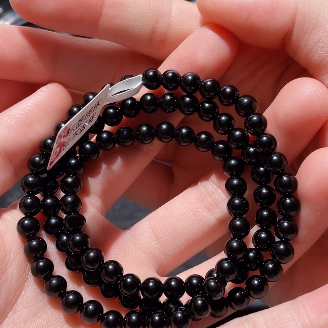 黑曜岩手链未镶嵌?****