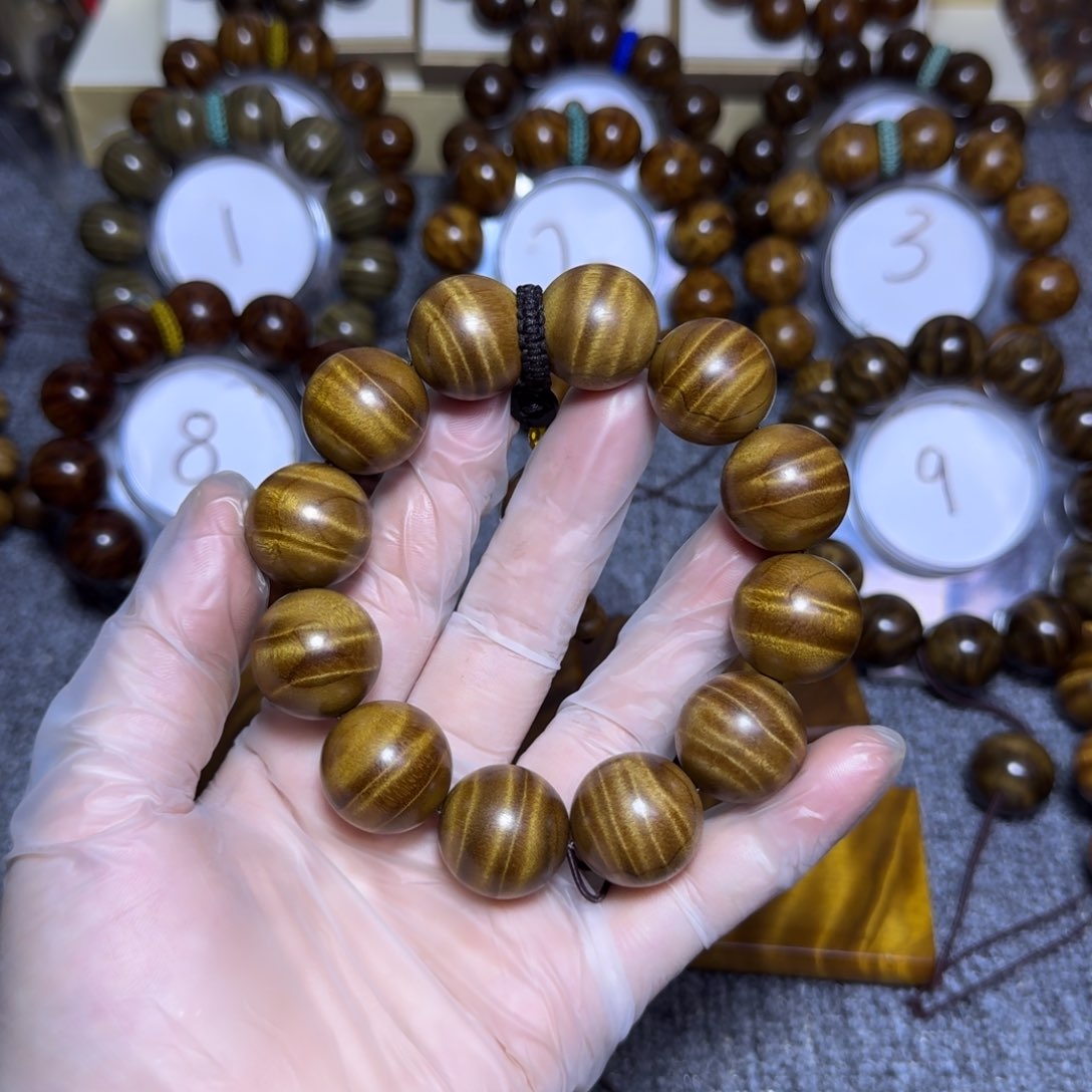 金丝楠手串/手链金丝楠木2.0