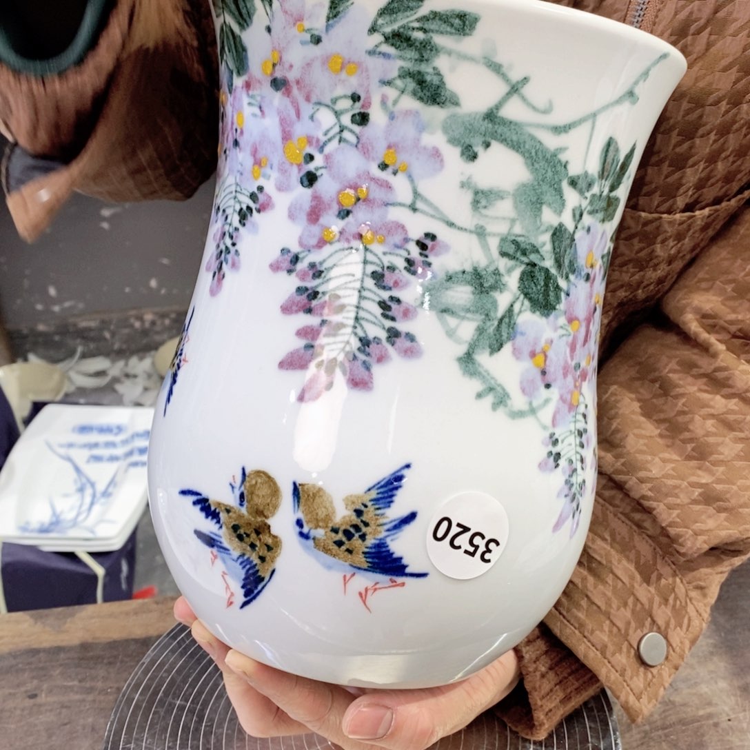 摆件吴义松陶瓷直播间3520