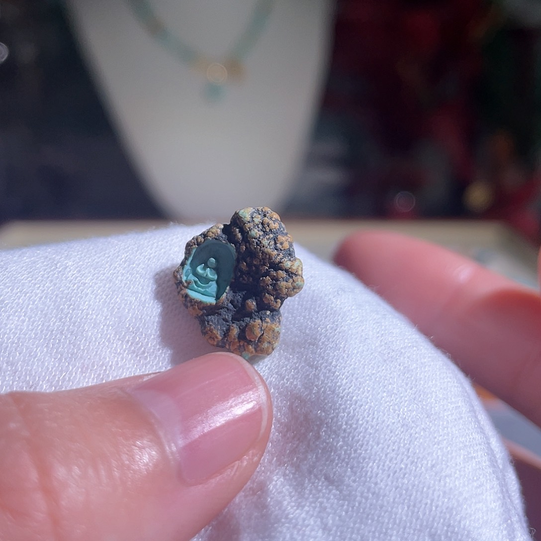 绿松石配饰未镶嵌