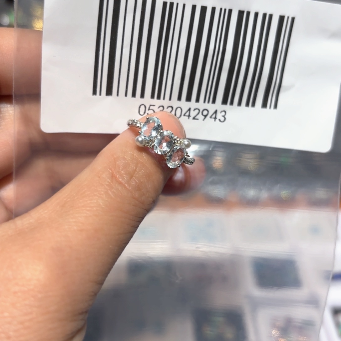 欧泊戒指银S925镶嵌W****尼