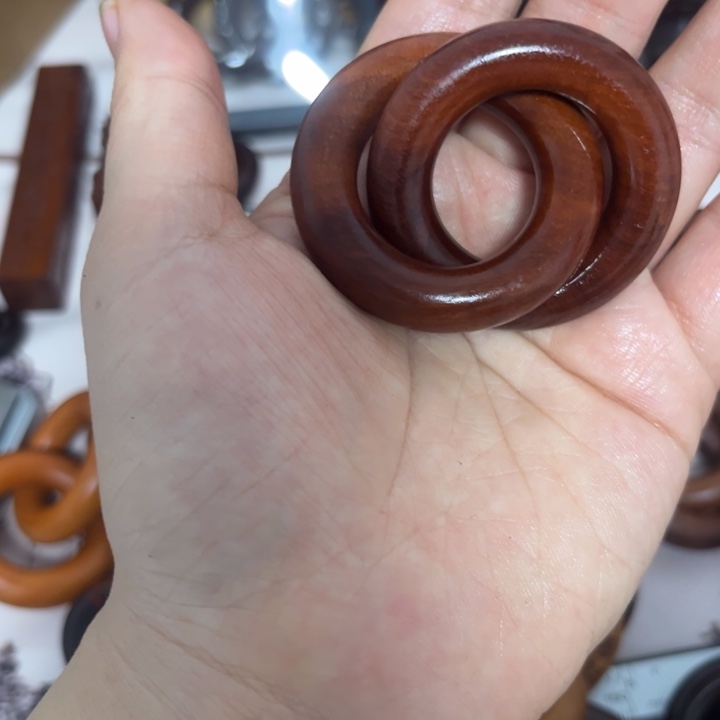 枣木内径25乾坤圈枣木老料带暇