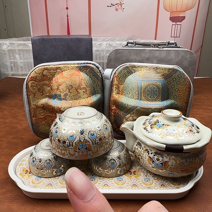 颜瓷闪购链接商品550带茶盘