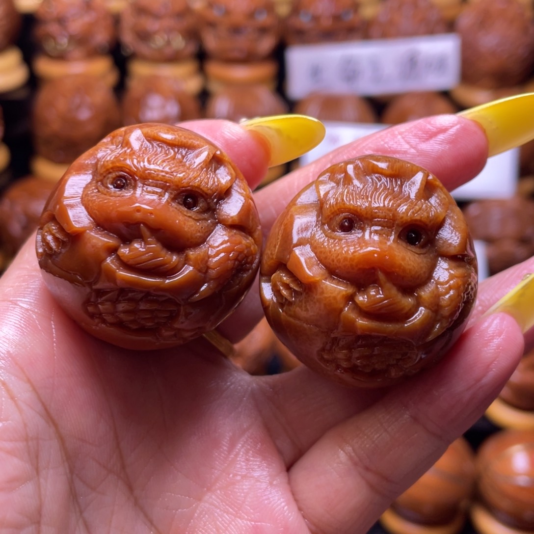 把件橄榄核橄榄核雕