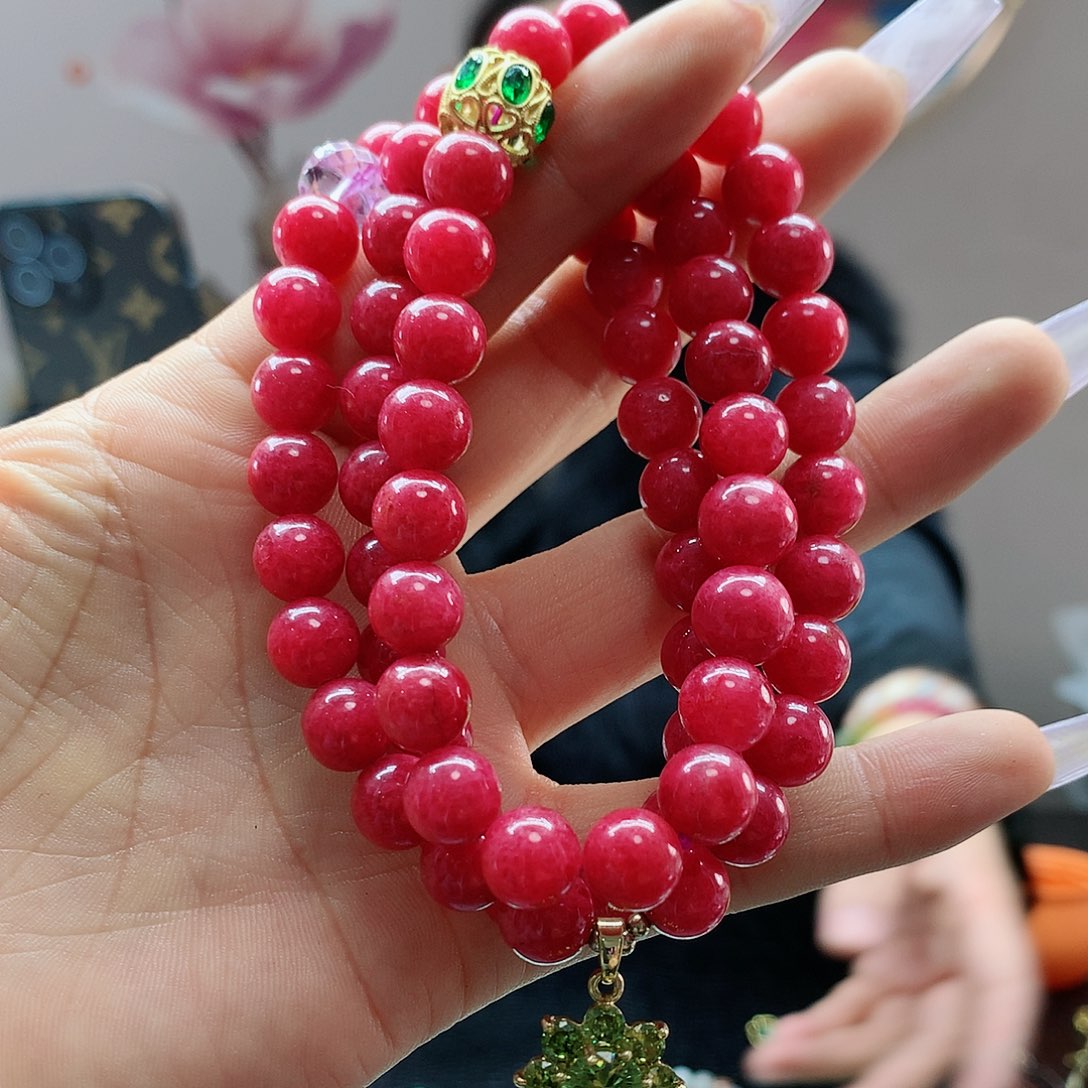 【闪购商品】蔷薇辉石手串未镶嵌