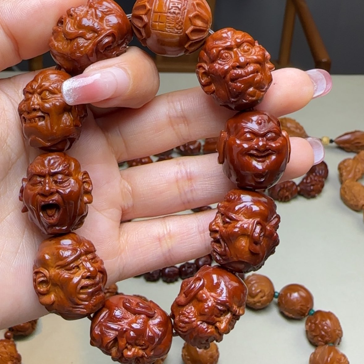 【闪购商品】橄榄核手串/手链十八罗汉