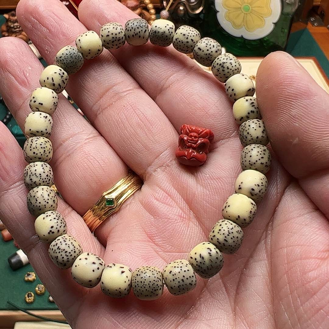 星月菩提手串大鹏鸟