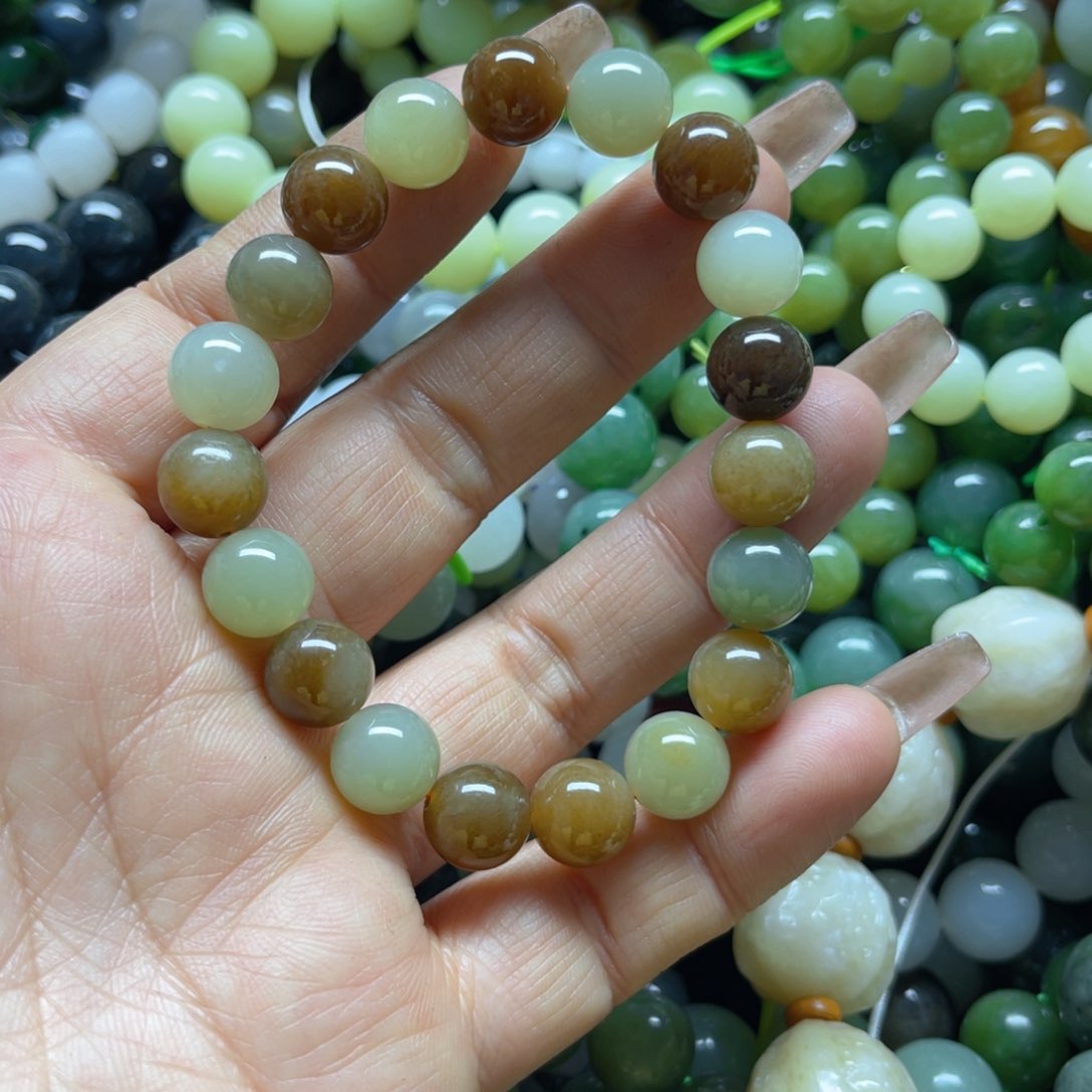 和田玉手链未镶嵌