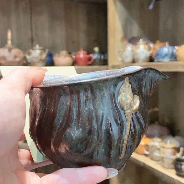 柴烧老岩泥高端茶器