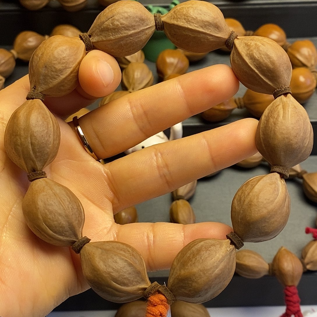 橄榄核手串/手链梅林铁核21/28左右