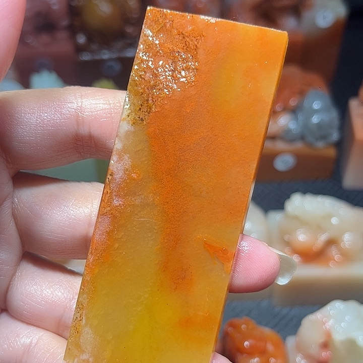 老挝石老挝保利石印章