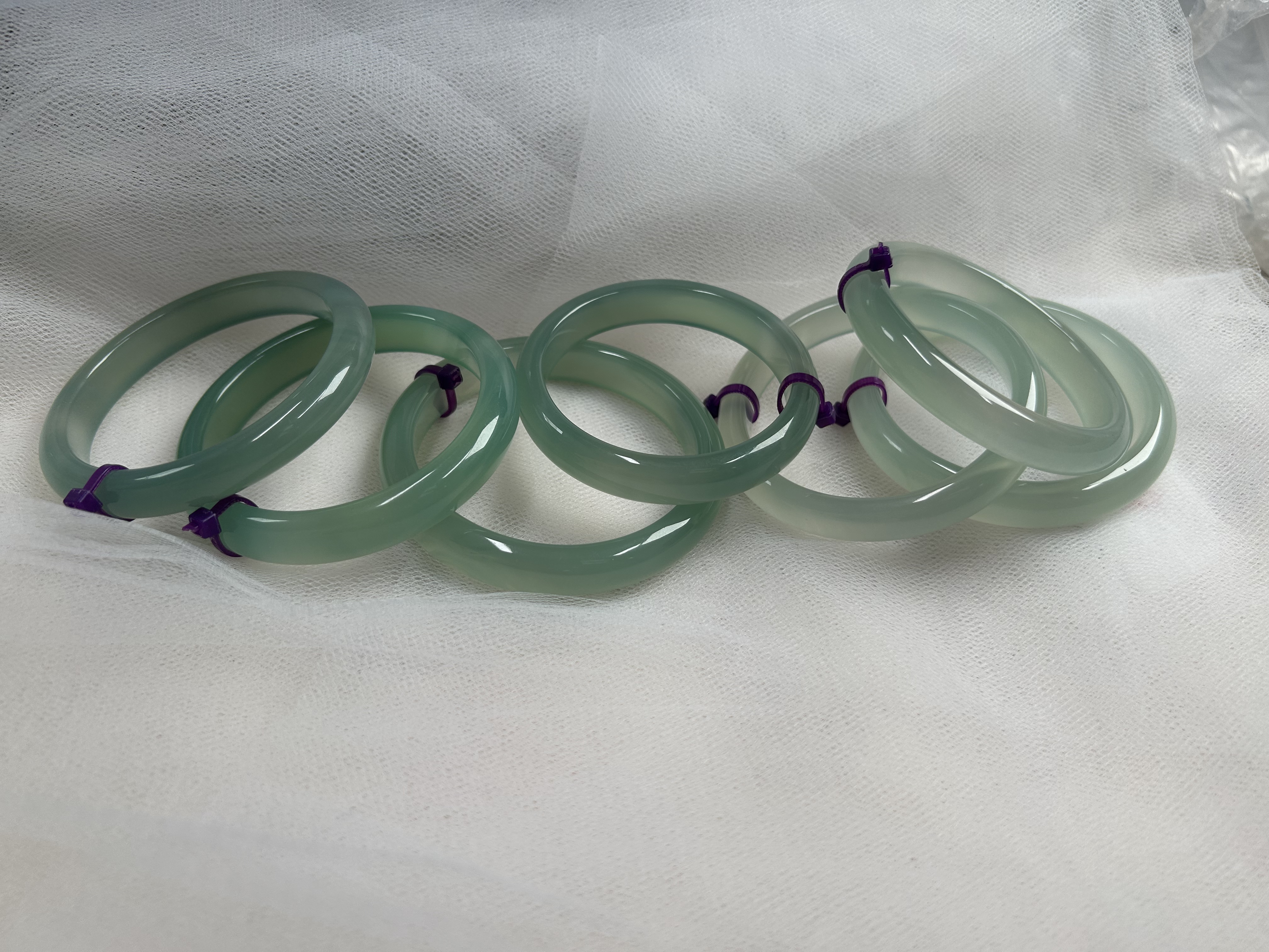 紫标 油青正圈玉髓多样性发其一【一只即发】