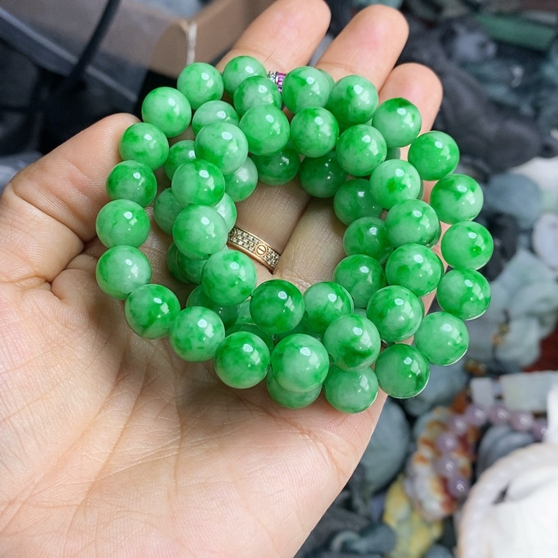 【闪购商品】未镶嵌定制翡翠何*亮翡翠