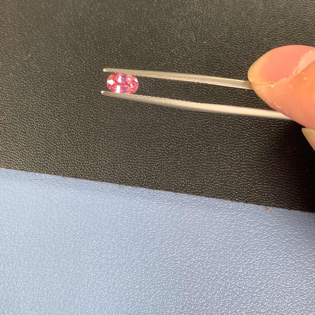 尖晶石裸石未镶嵌52 无烧 全净莲花