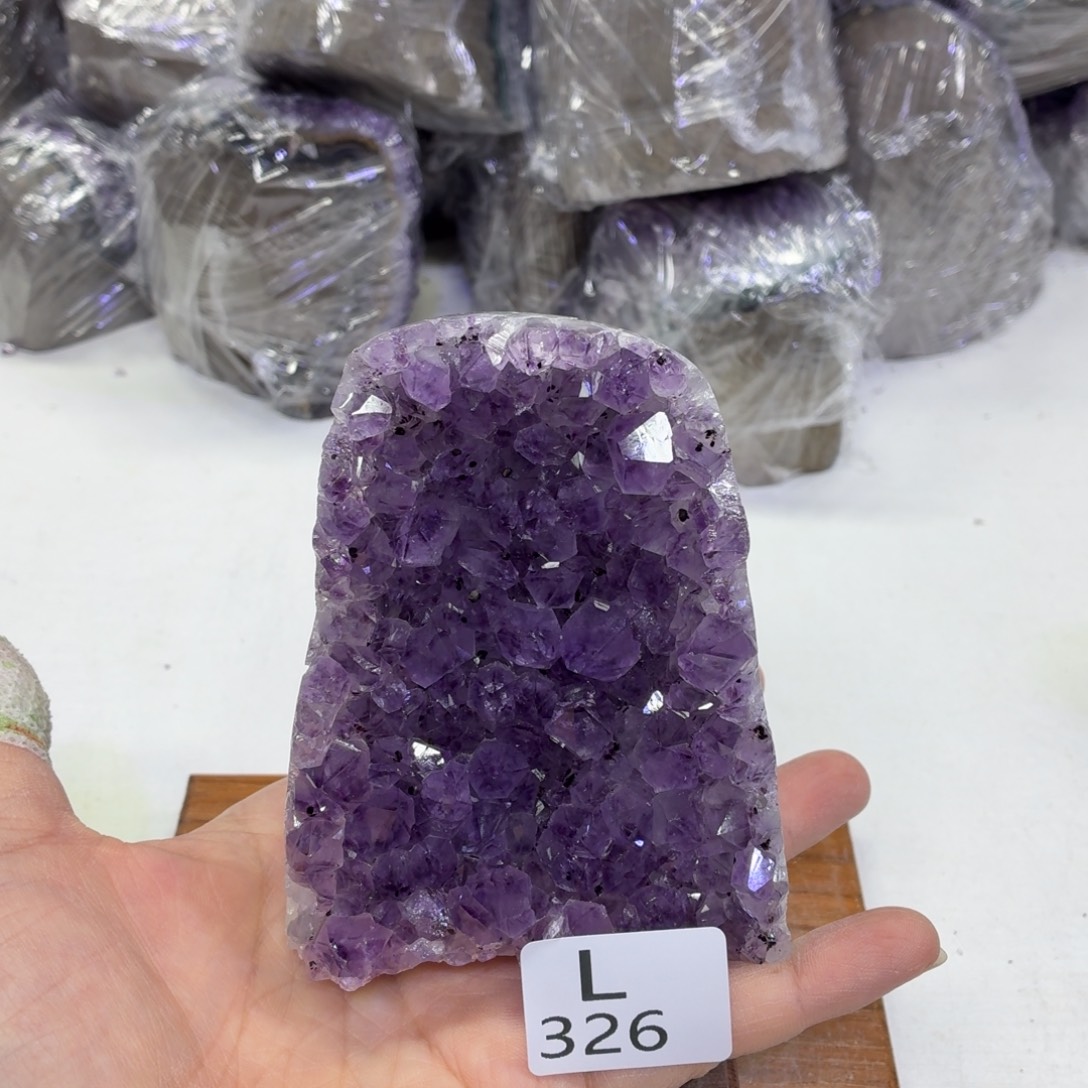 摆件水晶未镶嵌天然紫水晶