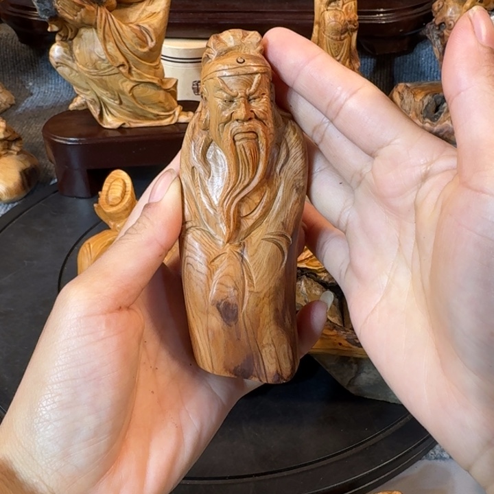 崖柏成化摆件手把件