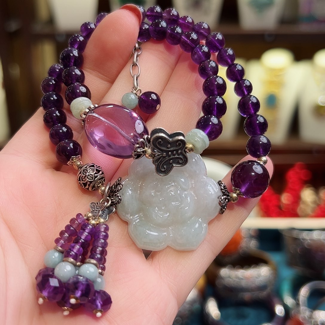 水晶手链未镶嵌手链