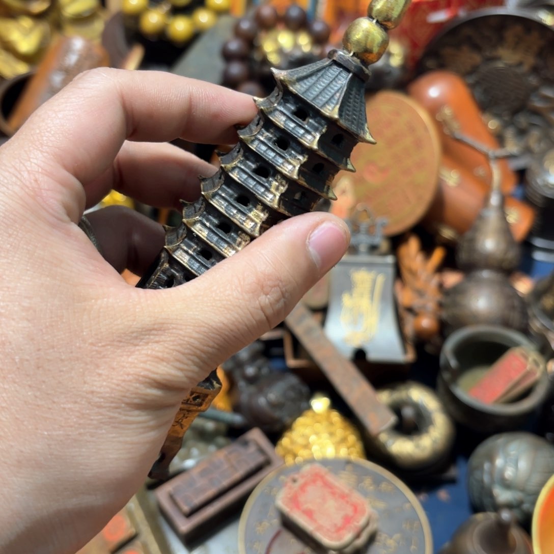 铜器摆件收收藏藏