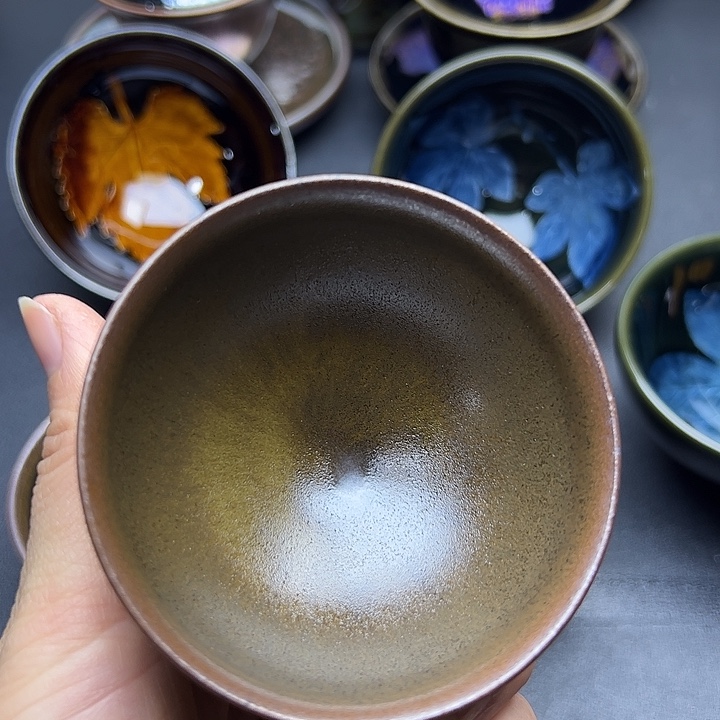 茶盏建窑建盏主人杯