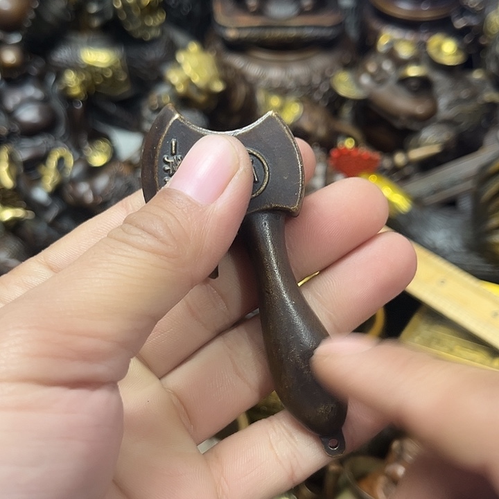 顺顺利利，铜器摆件