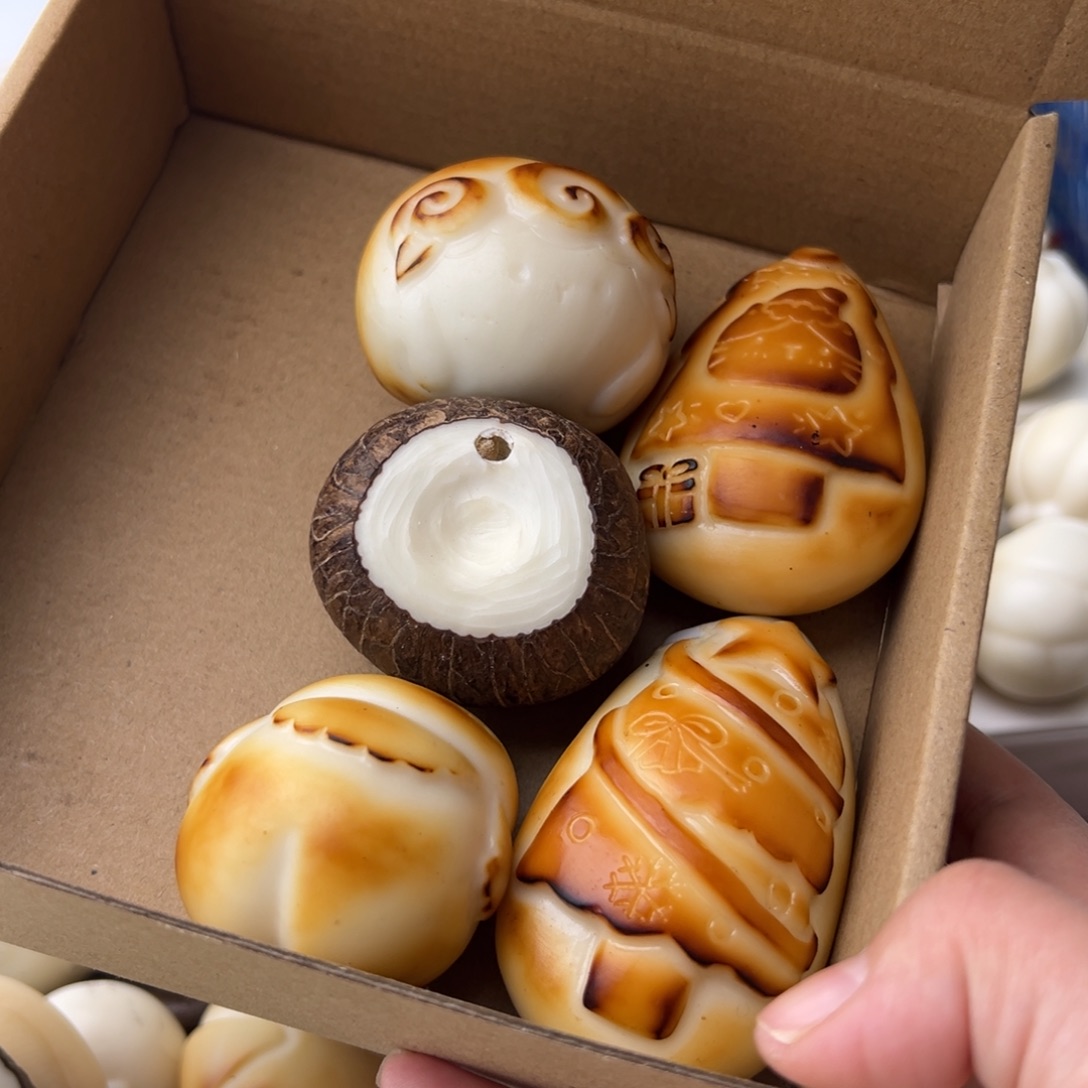 绵***把件菩提根/象牙果定制大羊球面包2圣诞树猫猫椰子补链接