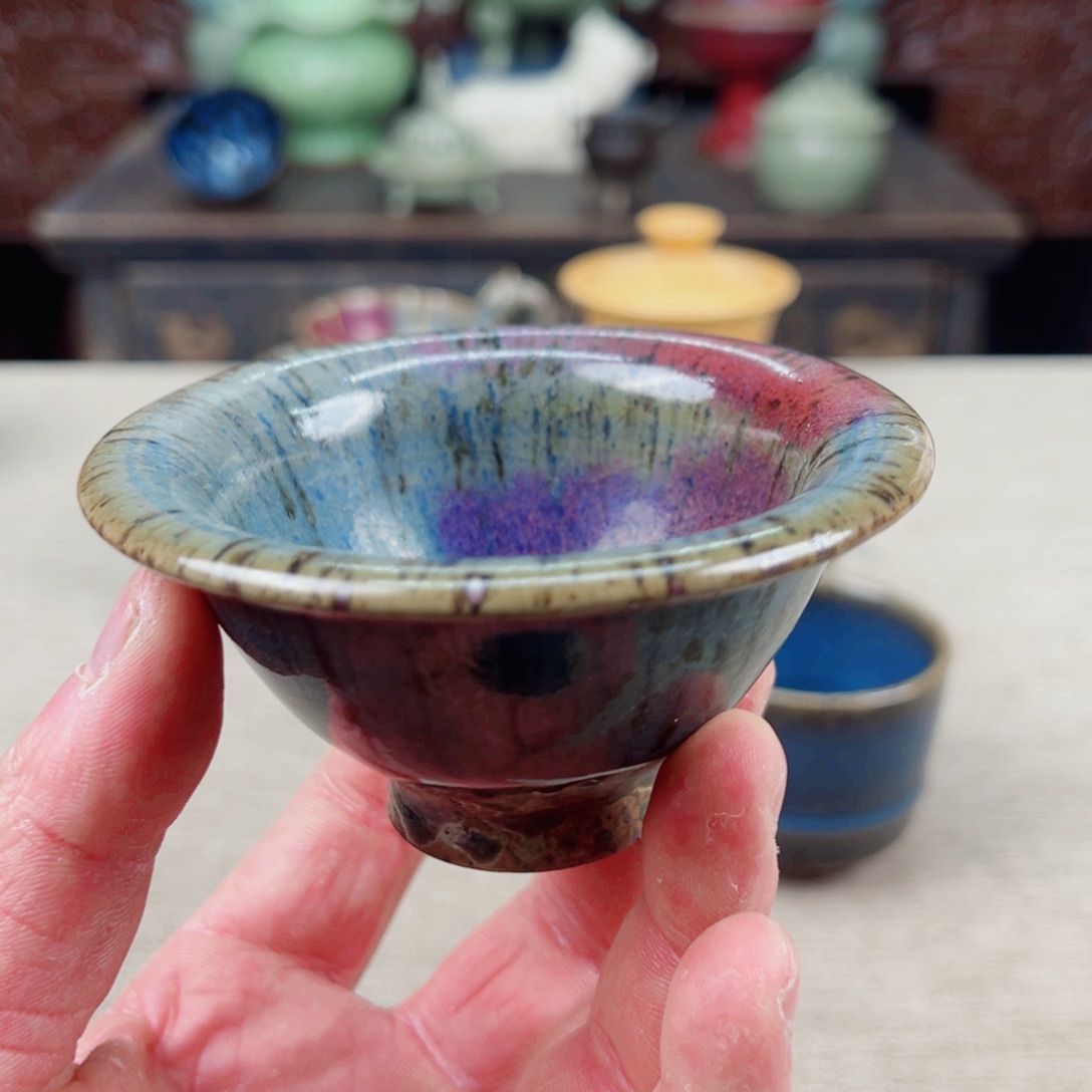 瓷片正能量陶瓷艺术品